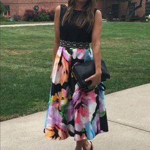 Ellen Tracy floral dress. Size 2